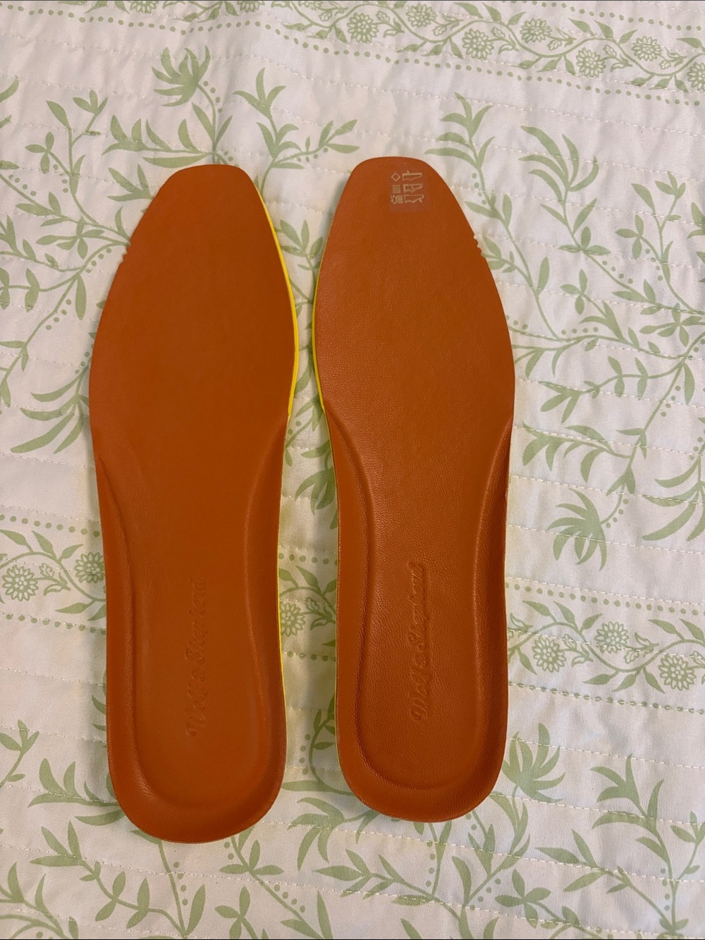 Wolf & Shepherd Men’s FloatForm Insoles — size 13 D standard width